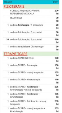 Kinetoterapie, fizioterapie si masaj